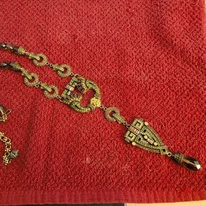 HEIDI DAUS Vintage drop necklace